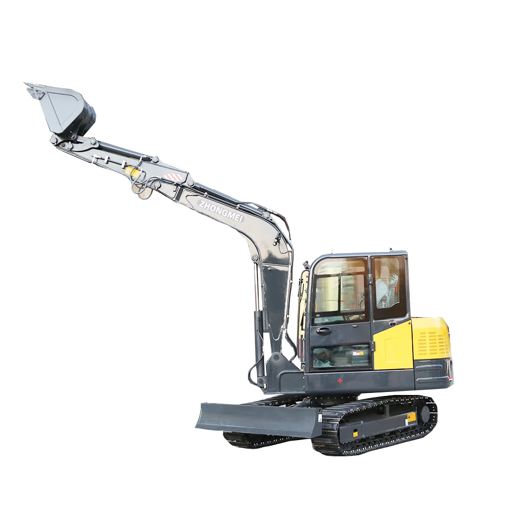 Small Excavator For Agriculture Construction Site Excavator Small Four-Drive Belt Excavator