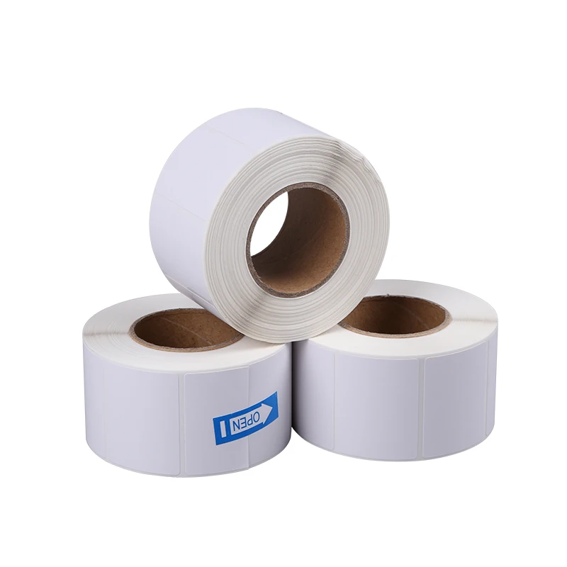 Thermal Transfer Stickers Peptides Waterproof Paper Logo Transfer Roll Product Bottle Thermal Product Label Sticker