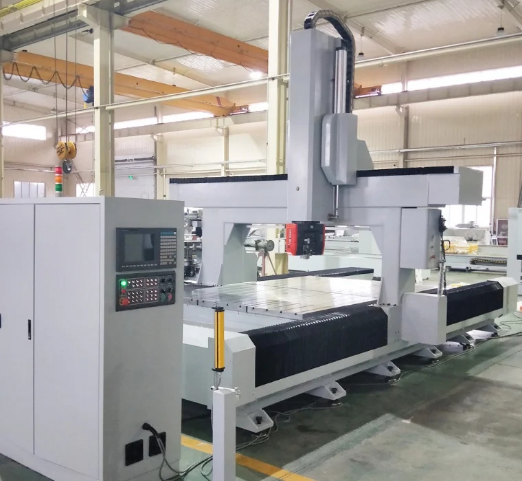 CNC 5 Aixs обрабатывающий центр для алюминиевого профиля алюминиевый профиль фрезерный станок JGZX5-CNC-3000