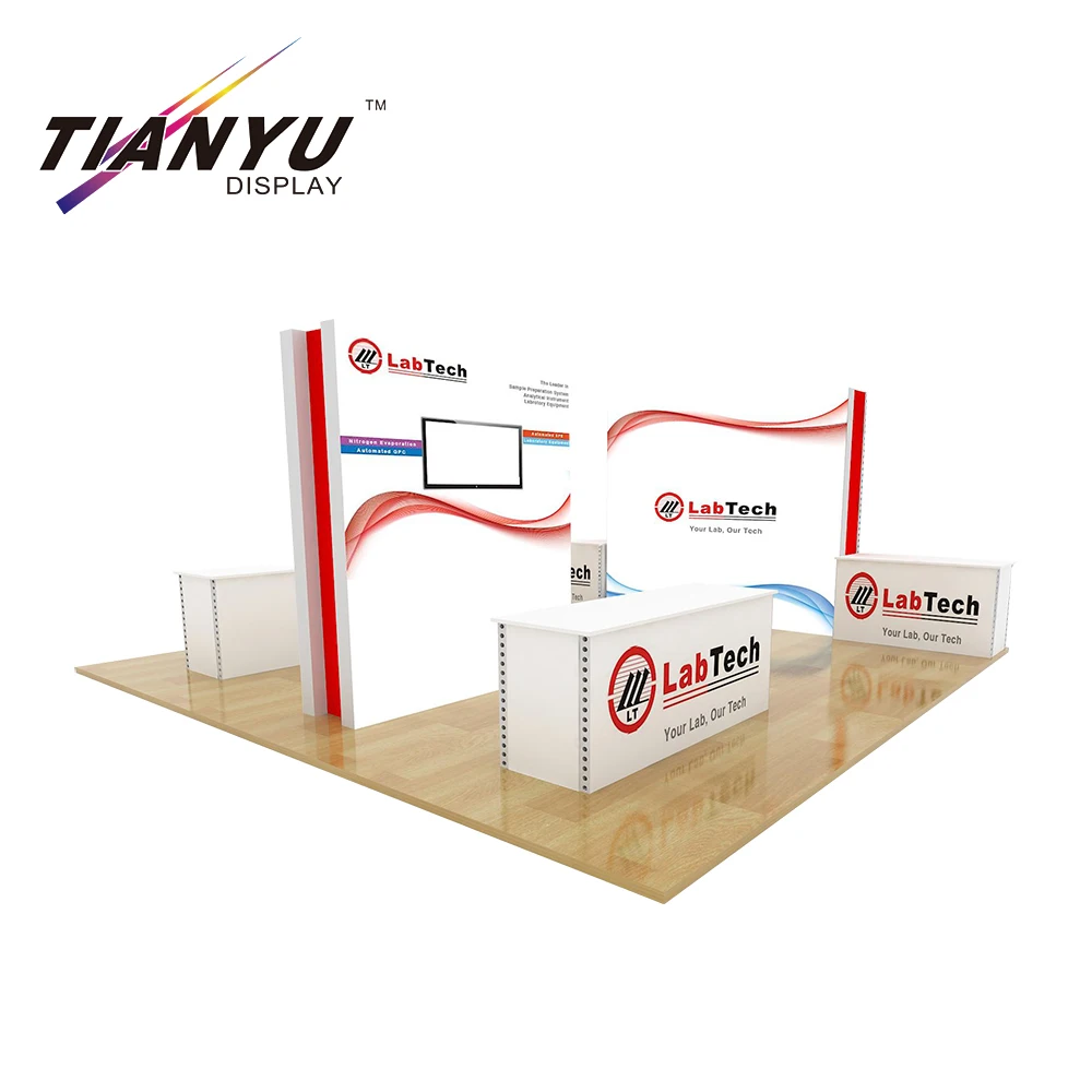 
Trade Show Exhibition Perfume Folding Tarde Wall Panels Construction Shows Craft Booth Display 