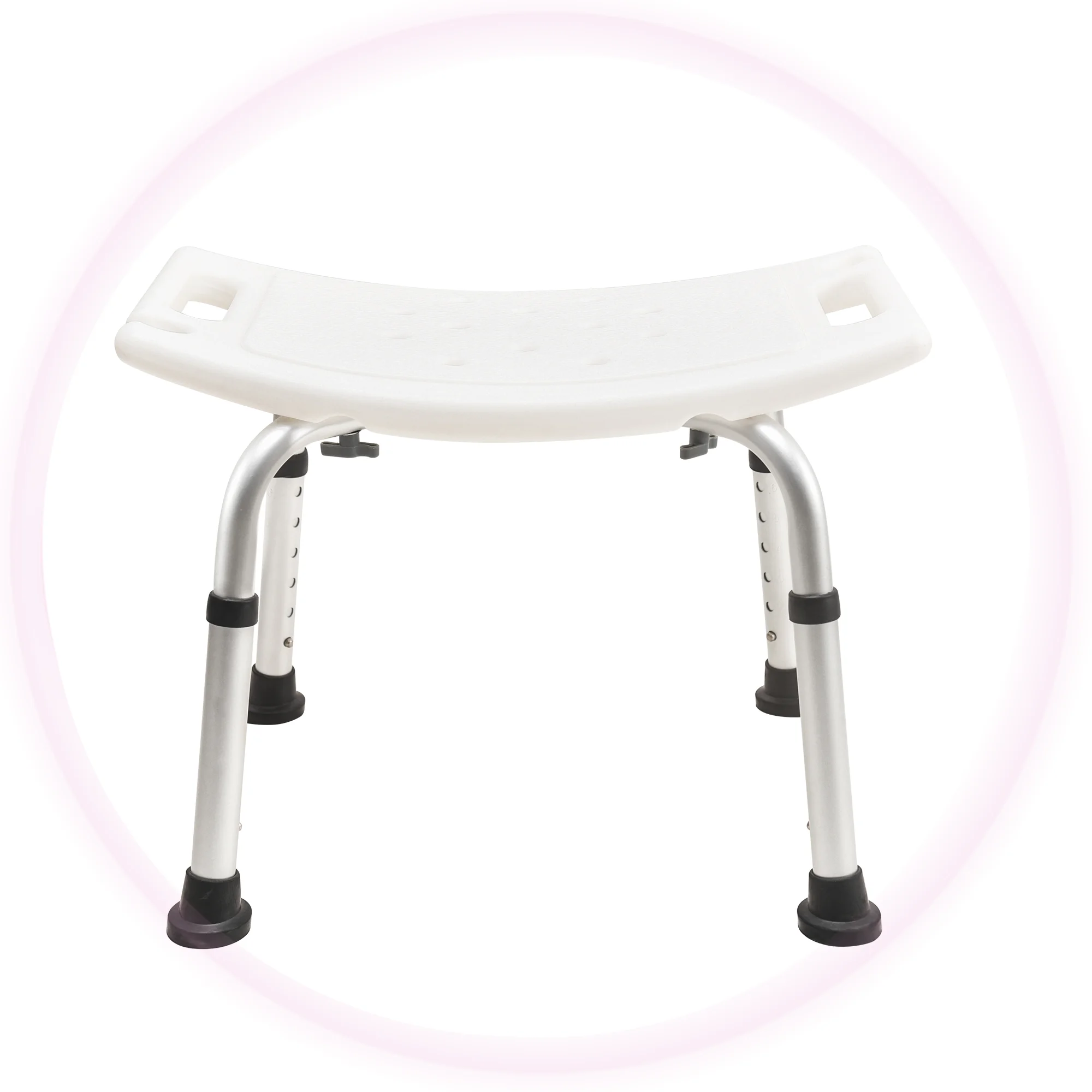 Wholesale Adult Bathing Seat Adjustable Bath Stool Aluminium Shower Seat bathtub stool