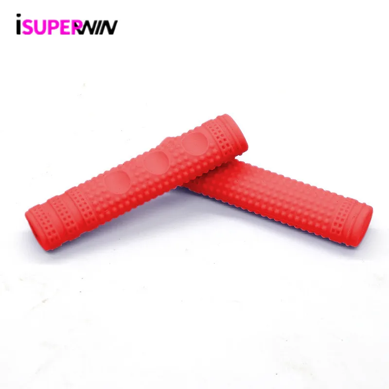 1 pair Low price antislip elastic Silicone scooter handle grip bike protection sleeve bicycle accessories bike brake cover
