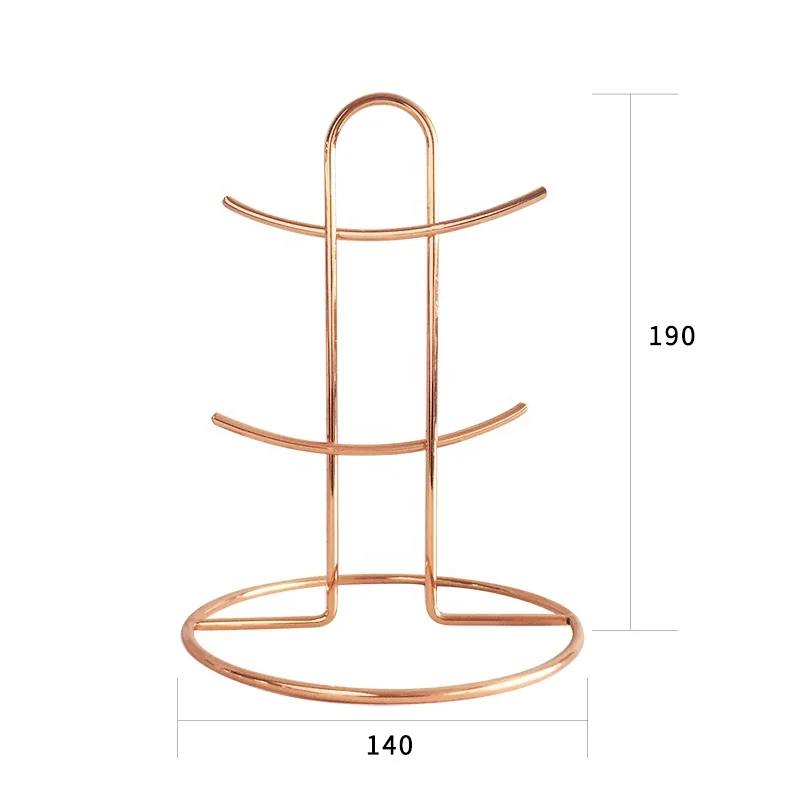 Stainless Steel Wine Rack Moscow Mule Mugs Rack Wine Holder