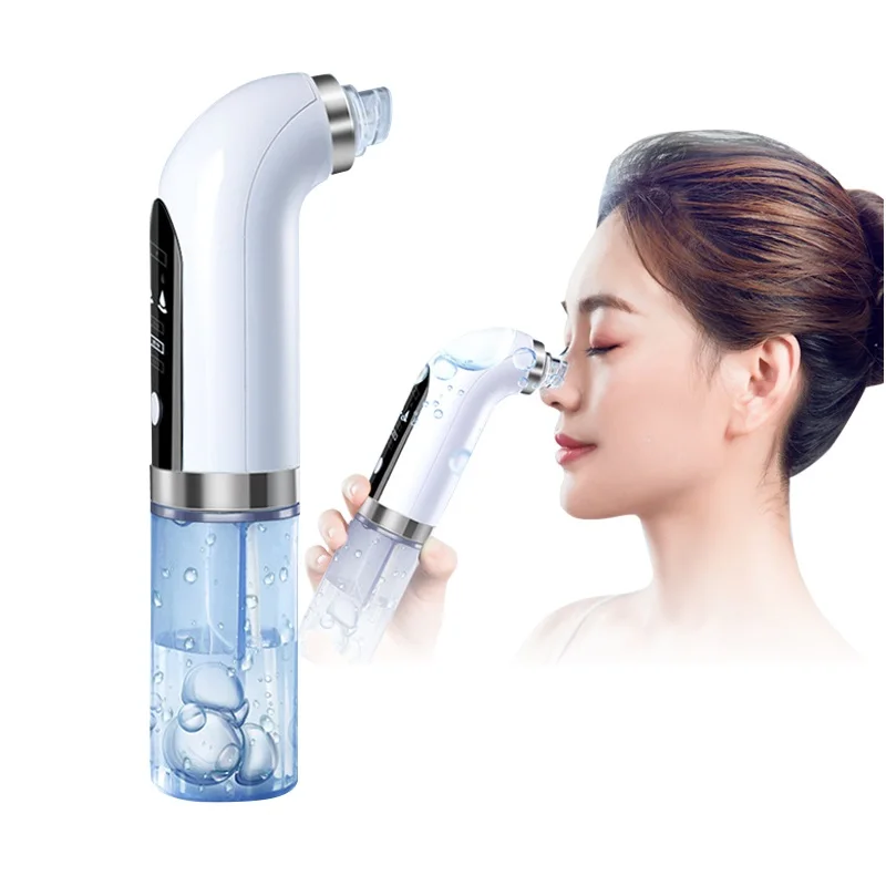 5 Head Pore Cleanser Vacuum Electric Suction Facial Comedo Acne Remover Extractor Tool Kit Blackhead Remover Vacuum