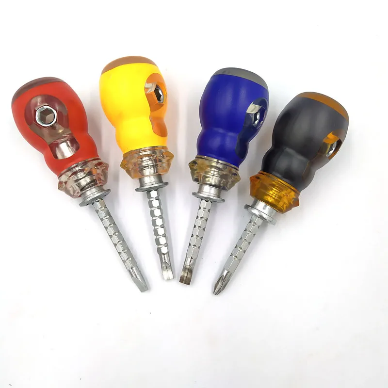 
Hot sale transparent extendable flower dual rmini screwdriver set 