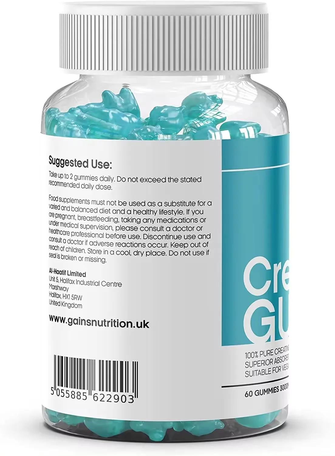 Creatine Monohydrate Gummies Muscle Building Creatine Gummies Energy Supplement Pre Workout Sports Nutrition Muscle Growth