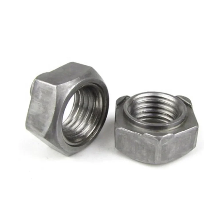 Din928 Din929 Stainless Steel Galvanized Hex Weld Nut