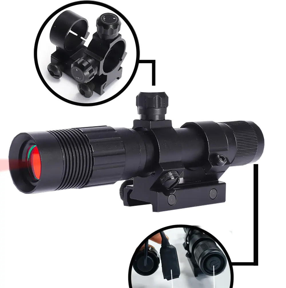 The ReactionX reaction training light is professionally installed on the gun for shooting training purposes