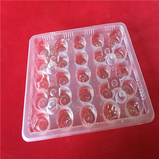 Rectangle Plastic Packing Meat And Fish Tray Food Tray Disposable Tray For Frozen Dough