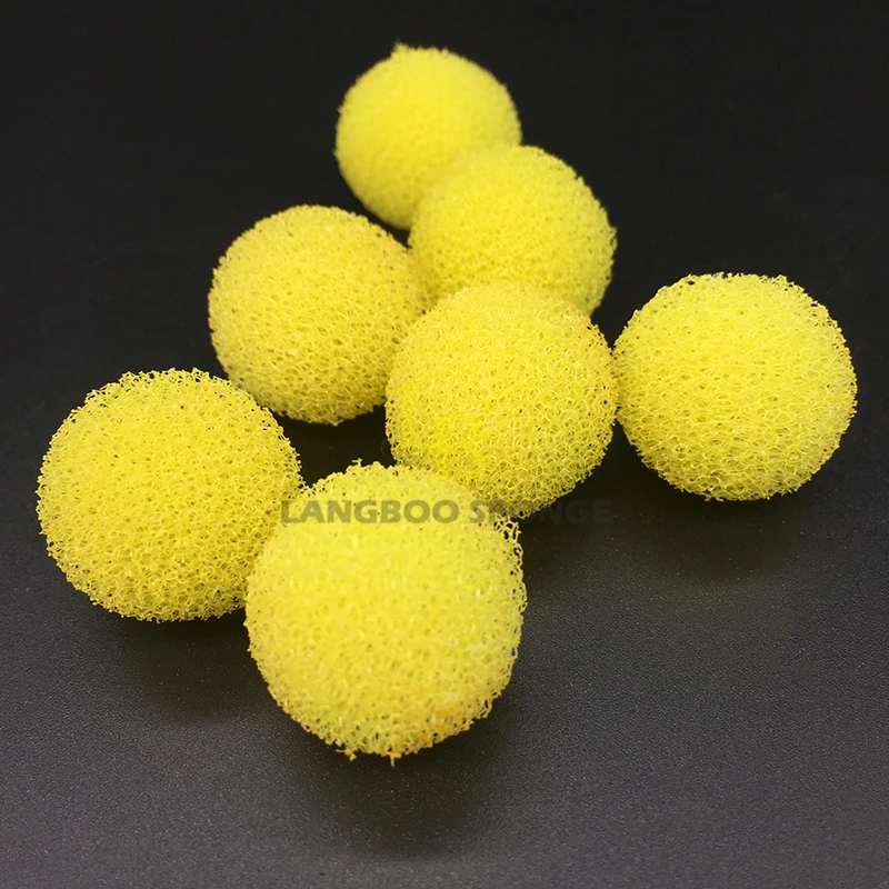 Eyelash pliers cleaning sponge ball color net coarse filter ball rough hole sieve water filter foam ball