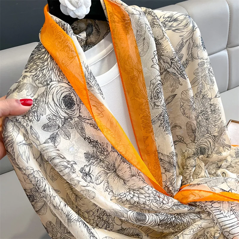 Warmth Tied Kaftan Stretchy silk scarf Well tunic slender