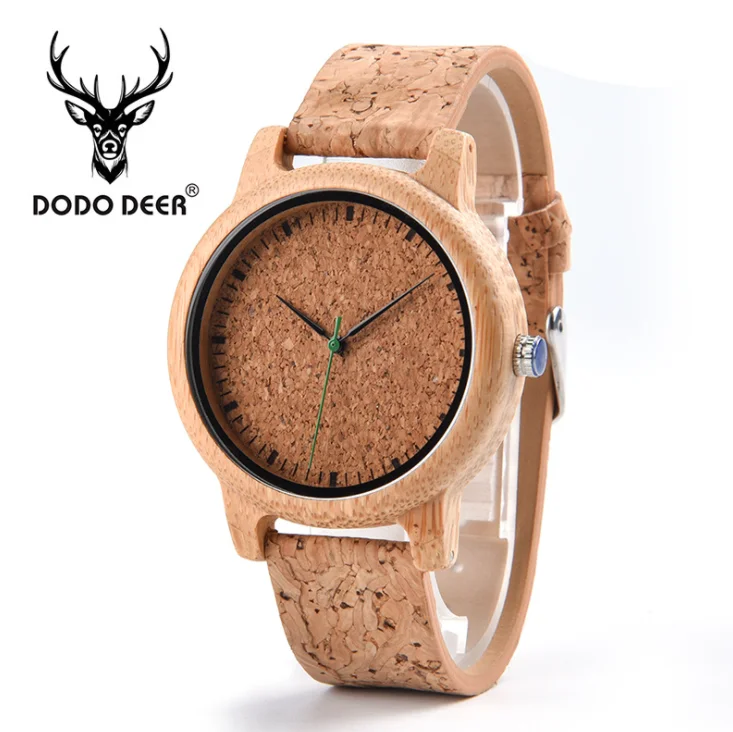 Couple Watch Quartz  Vintage Style Custom Made OEM  Bamboo WristQuartz Wood Watch for Men Women Latest Couple Wooden Watch