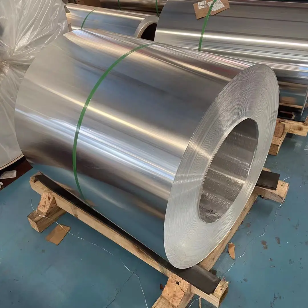 Best Quality 8011 H14 H16 H18 Kitchen Jumbo Roll Aluminum Foil Price Per Ton Aluminum Coil