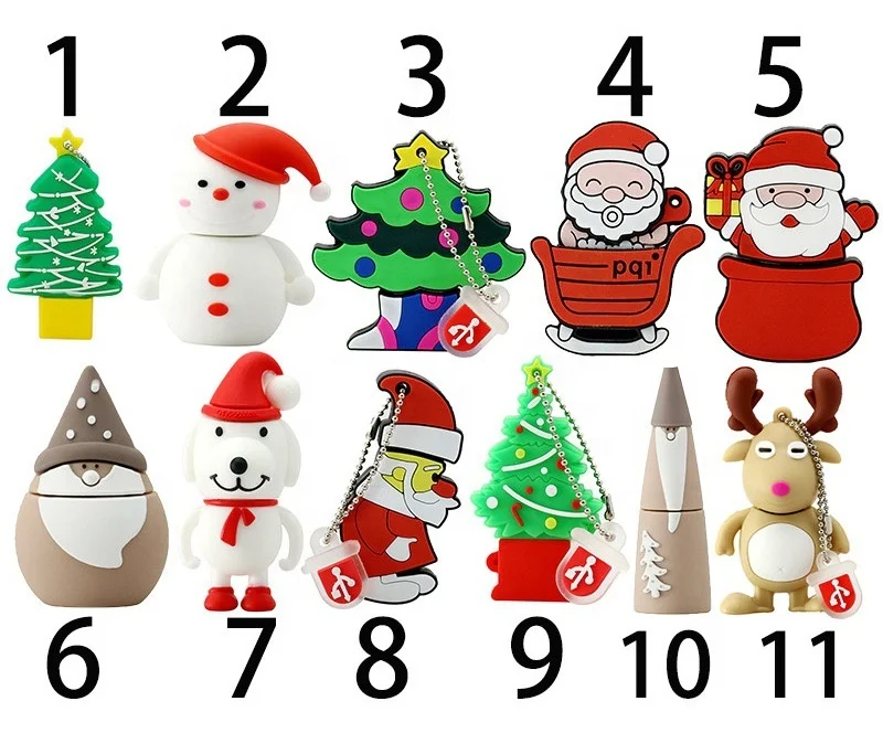 Изготовление штампованой бумаги под заказ, USB флэш-накопитель от фабрики Китая все возможности Рождественский чулок ПВХ флэш-память 8 Гб оперативной памяти, 16 Гб встроенной памяти, 32 Гб 64G