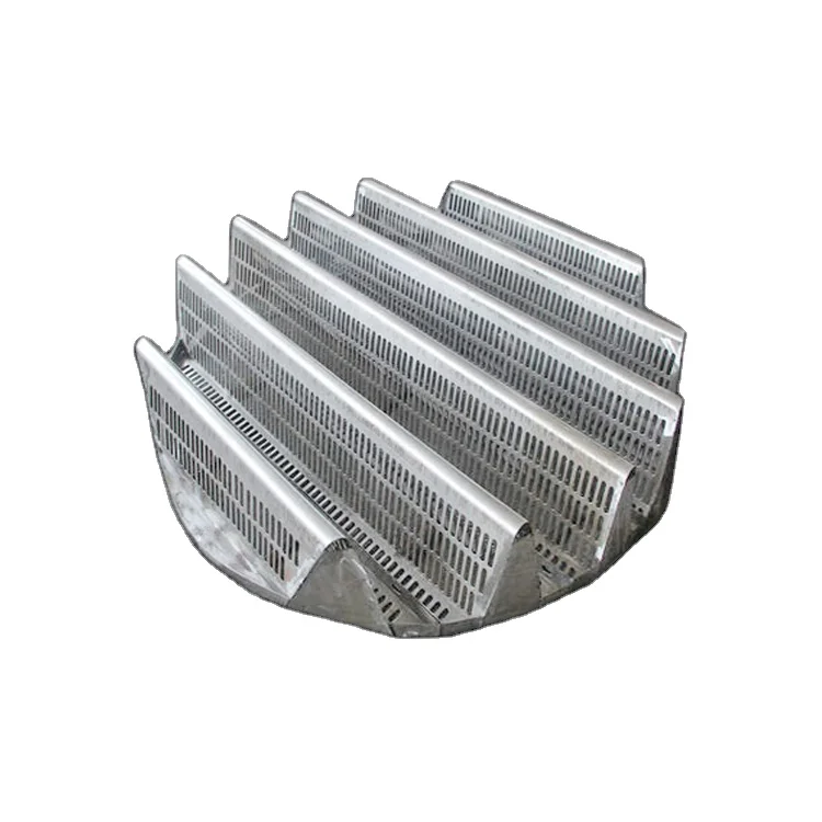 Wholesale Customized Good Quality Tray Column Distillation Plastic Vane Type Mist Eliminators