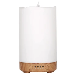 Распродажа с завода, диффузор ароматического эфирного масла, Usb, портативный увлажнитель воздуха в виде свечи со светодиодной подсветкой