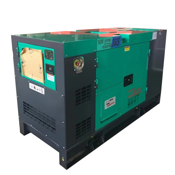 Super Silent 60Hz AC Single Phase Three 25kva 20kw  Diesel Generator By Isuzus Engine JE493DB-03 With ATS For Philippines