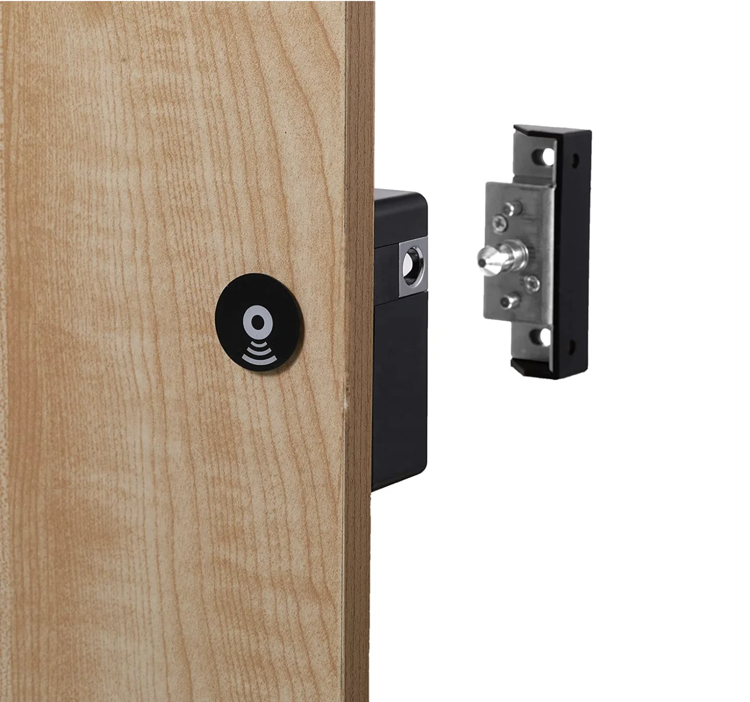 Electronic Cabinet Lock, Hidden DIY RFID Lock with USB Cable for Wooden Cabinet Drawer Locker Cupboard