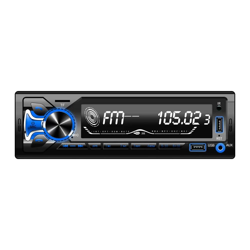 Soundrace LCD LED Screen Stereo Car Player 32 GB Ipod Music Mp3 Player 2 USB Interfaces Car Stereo System Detachable Dashboard