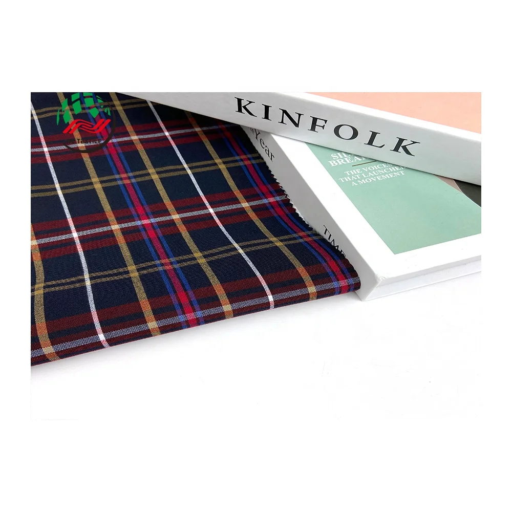 High Quality 260gsm Spandex Stretch Fabric 10s Plaids Twill Nr Bengaline Fabric For Trousers