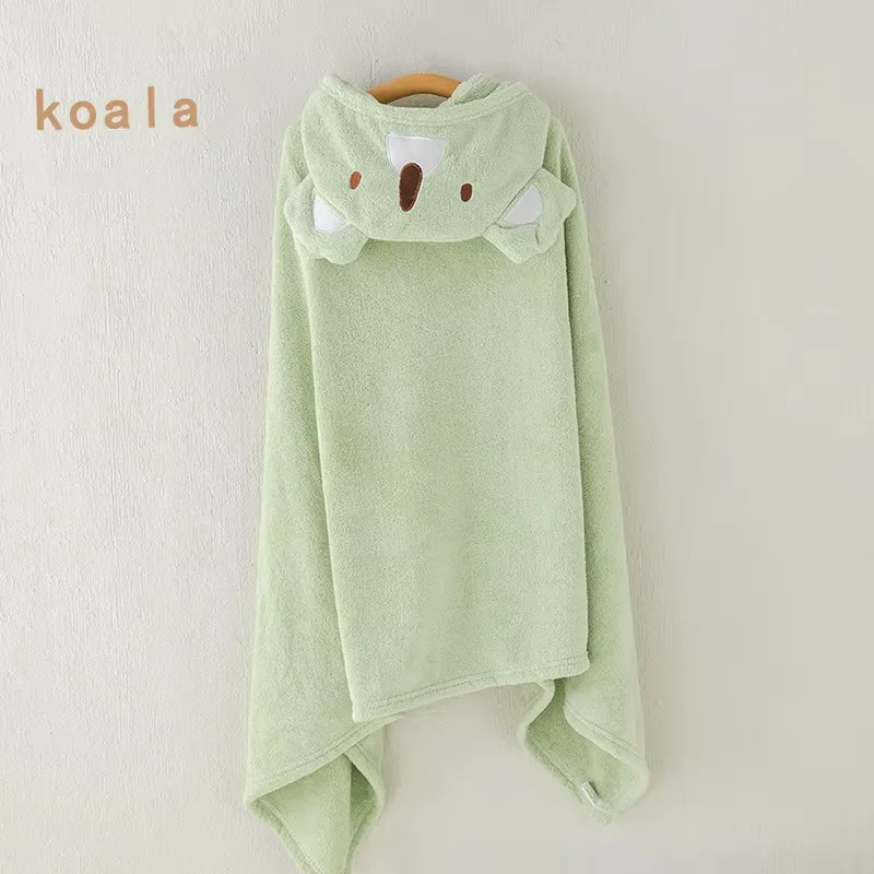Wholesale Price Cartoon Cotton Hooded Baby Bath Towel