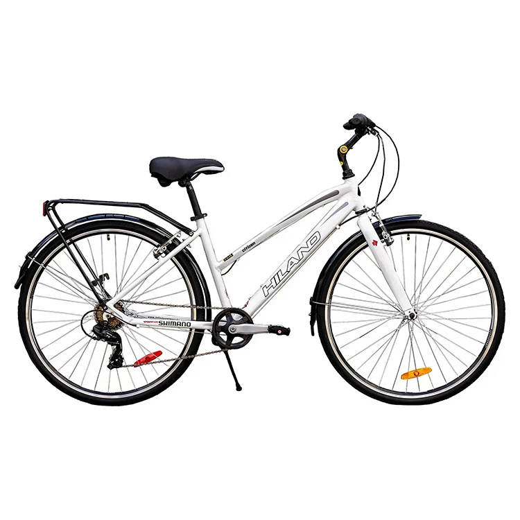 JOYKIE ready stock wholesale 700c ladies comfort aluminum alloy women bicycle city bike with 7 speed