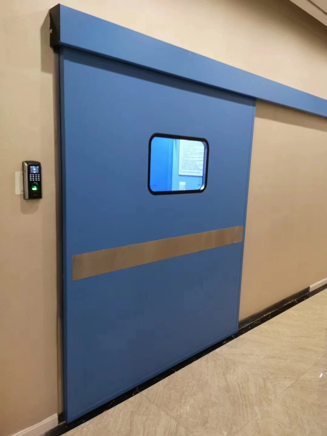 Ginee Medical stainless steel hospital swing door theatre hermetic sliding doors operating theatre door