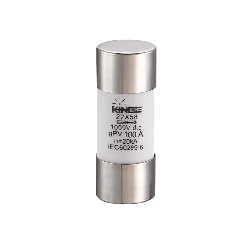 KINEE DC Solar PV Fuse Solar DC Cylindrical 10A-32A 1000V Ceramic Fuse 10X38 for Solar system