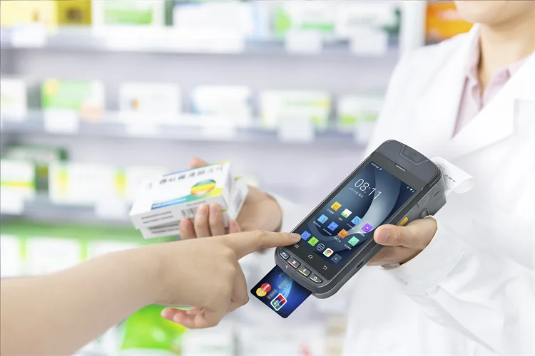 Urovo I9000S Android 13 Pos Hot sell 4G Android Handheld POS Terminal 40mm Thermal Printer without Scanner Engine