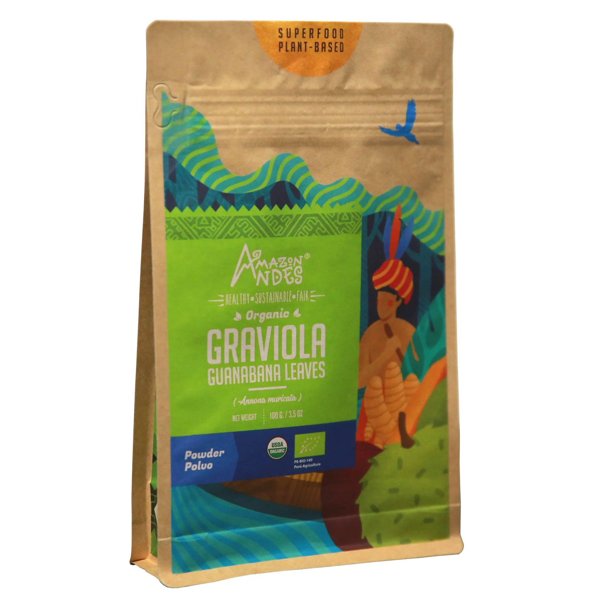 Custom Resealable Biodegradable Compostable Kraft Paper Pouch Stand Up Doypack with window for Snack Powder Packaging Bags