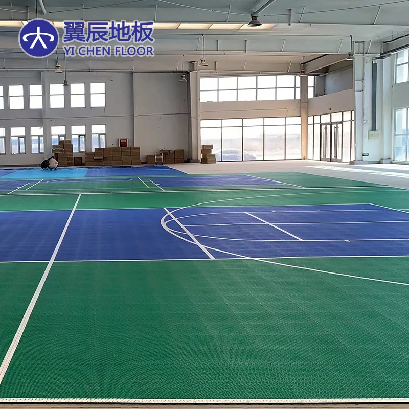 100 Virgin PP Material pickleball court mat Professional tennis court floor