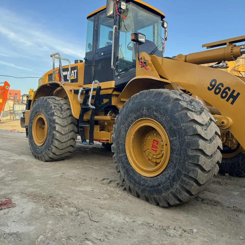 Used front loader CAT 966 price low CAT 966m 966h wheel loader 988k 996h 950g 926e wheel loader mini cargador frontal CAT cheap