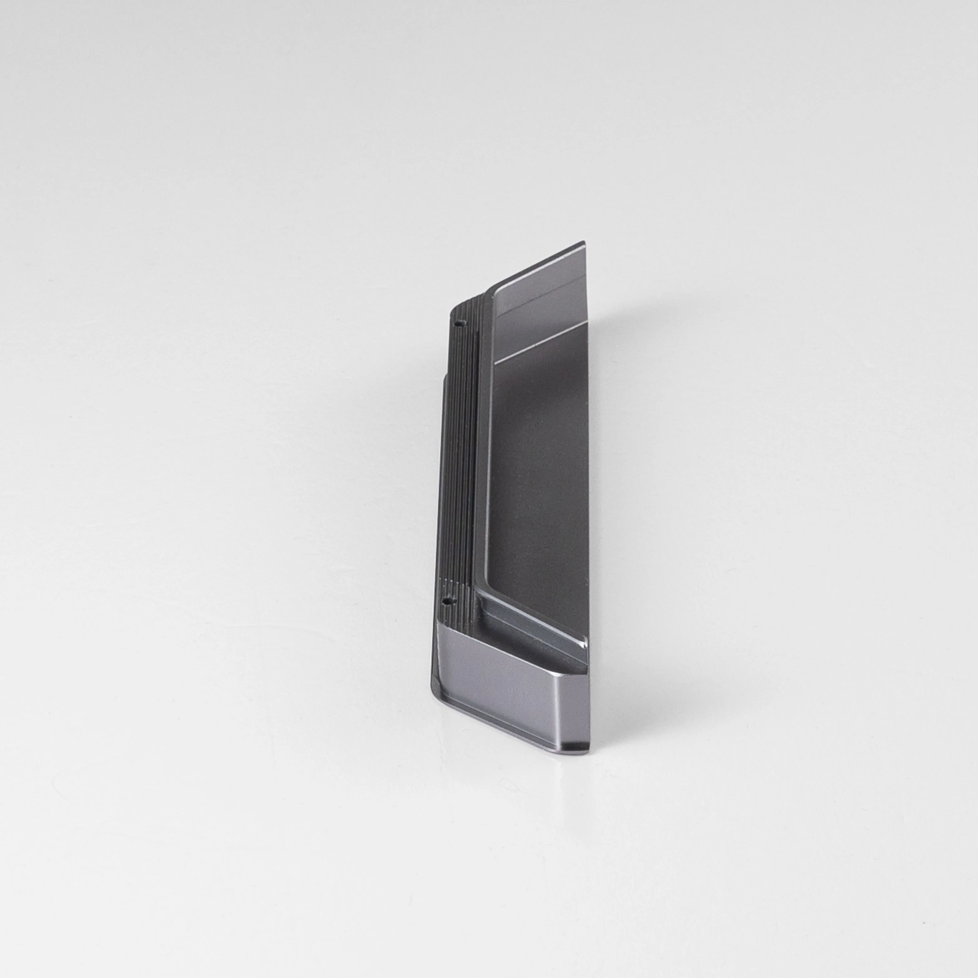 Customized Invisible Aluminum Alloy Long Handle for Wardrobe Embedded Furniture Knob for Dresser Bathroom Living Room Use