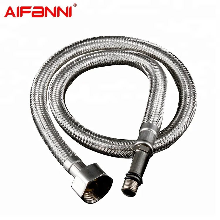 Hot sale Stainless Steel Wire Toilet Flexible Braided Tube Braided Inlet Water Sink Hose