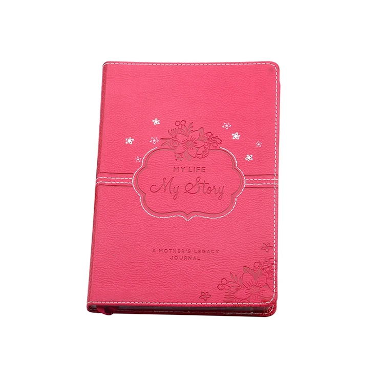 Notebook Manufacturers Customized Logo PU Leather Soft Cover Notebook Colorful Diary journal