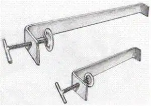 300mm Brick Laying Profile Clamp Holder Fastener Carpentry Internal Wall Clamps