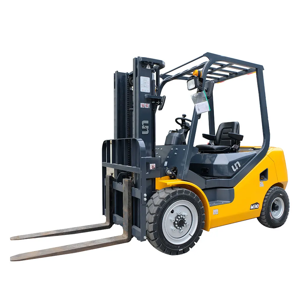 W Series UN 3 Ton Forklift 3 Ton Montacargas 3 Ton Diesel Forklift