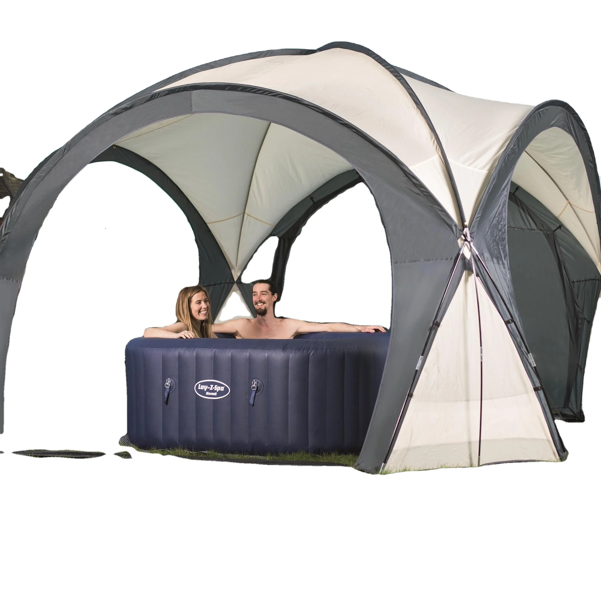 Bestway Lay-Z-Spa Pavillon/Transparent Spa Pool Dome For Inflatable Hot Tubs Piscina Pool Accessory