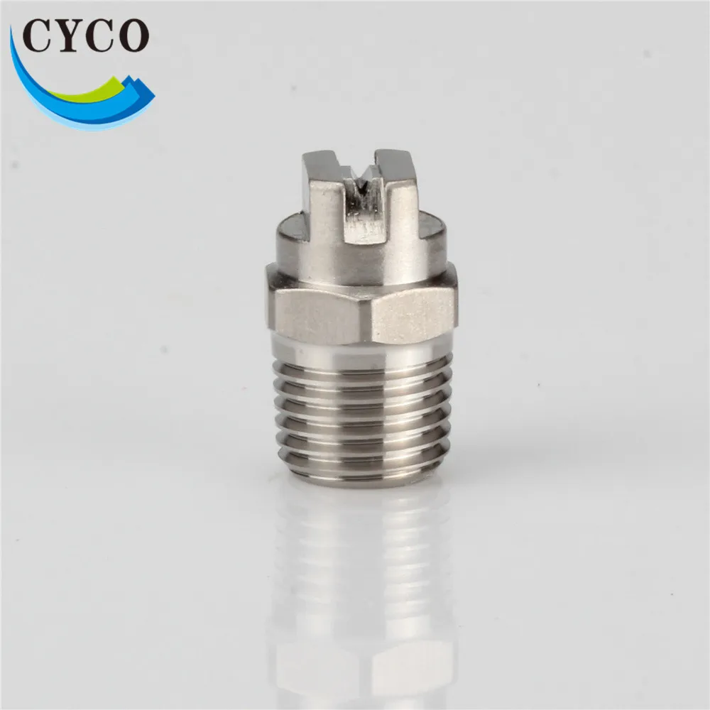 
Industria vee jet flat fan foam water spray nozzle 