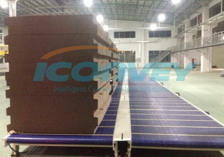 Modular Belt Corrugating Conveyor Modular Conveyor for Corrugated Cardboard Industry