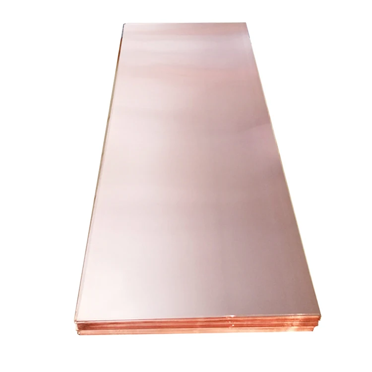 0.1~30mm Copper Sheet 99.99% Pure Copper Plate Price Professional Manufacturer