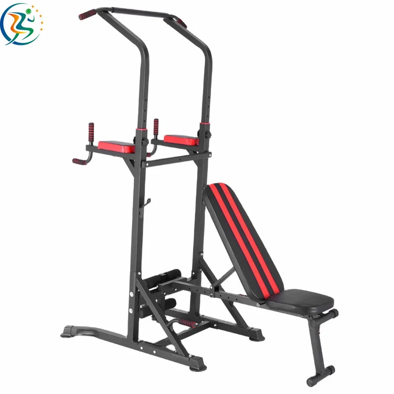 home gym outdoor indoor chin dip bar new tower power horizontal multi-functional pull up station