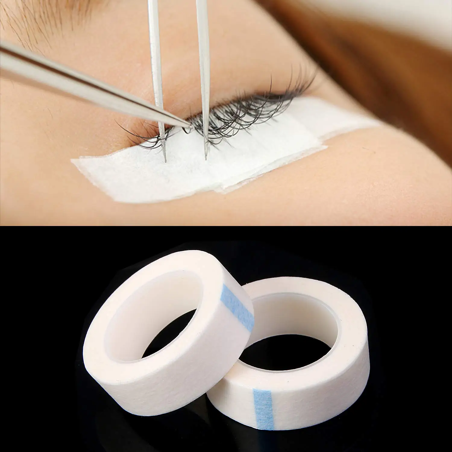 Cheap Micropore Eyelash Tape Adhesive Fabric Lash Tape for Eyelash Extension