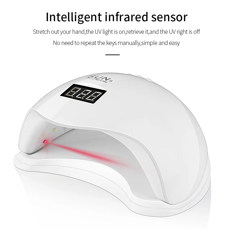 High Quality Light 48W Automatic Sensor Nail Lamp LED For Finger Nails Dryer