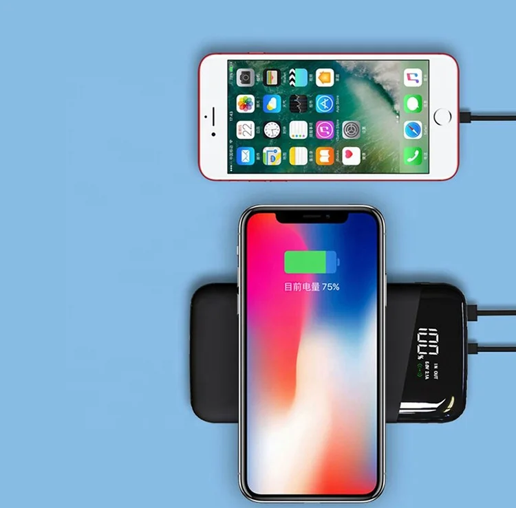 Wireless powerbank 20000mAh Fast Charging Portable For Phone External Battery