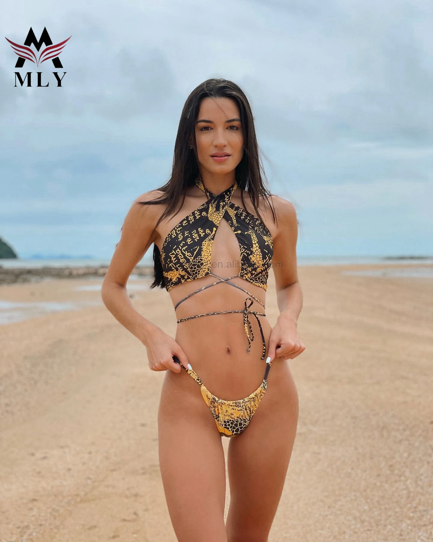 MLY factory price swim wear manufacturers sexy beach wear women bikini swimwear