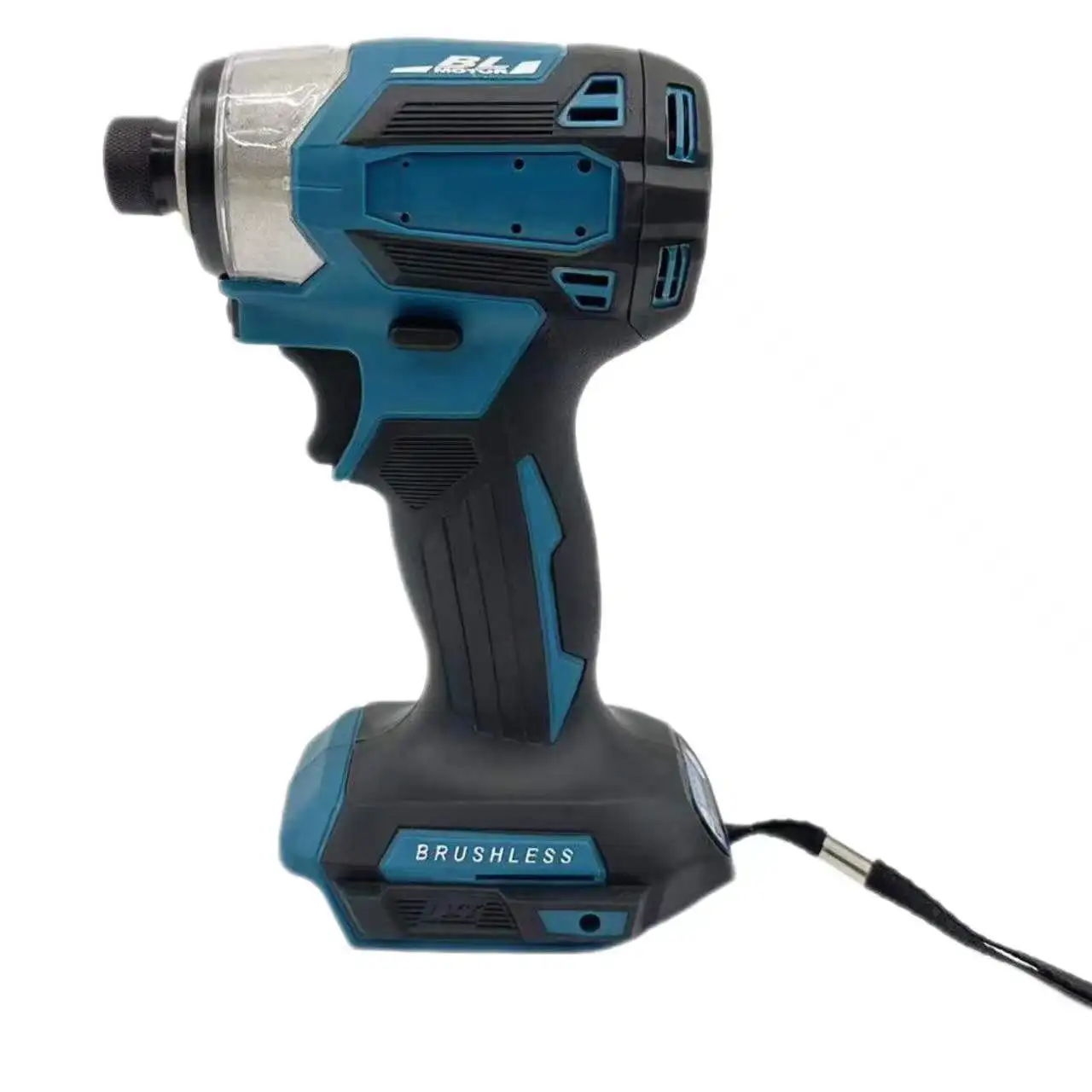 High-Torque 180N.M Portable Cordless Brushless Lithium Electric Impact Screwdriver Rechargeable Battery Power High Efficiency