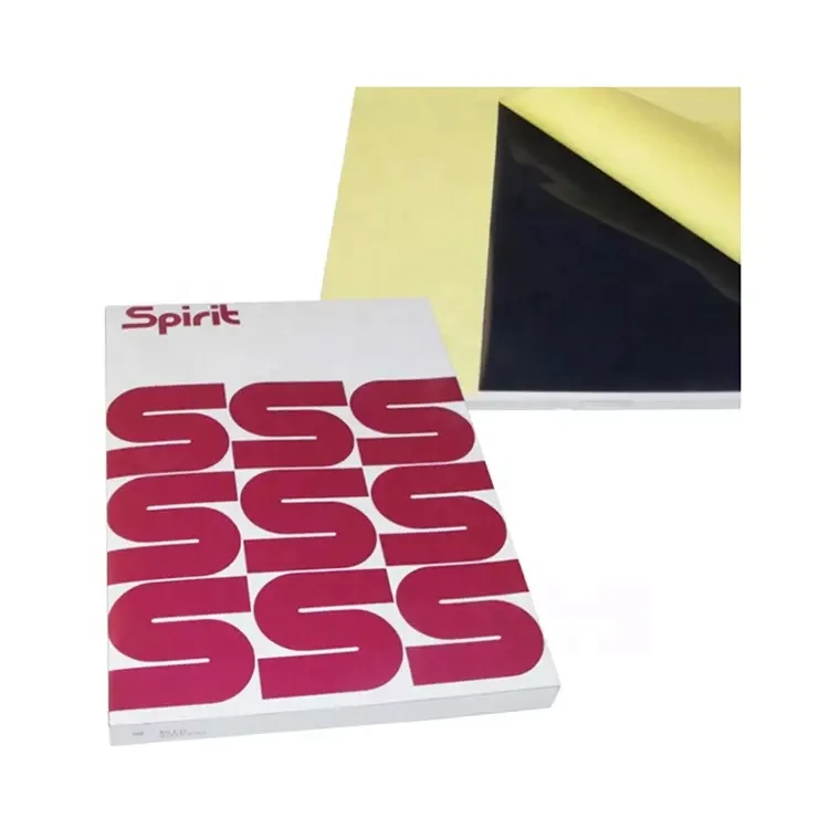 Wholesale 100 A4 Size Disposable Spirit Tattoo Thermal Stencil Carbon Cop Paper A4 Size Body Art Transfer Paper