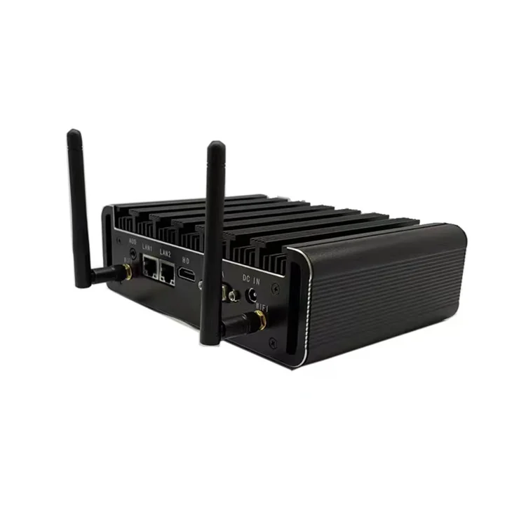 Factory Wholesale Low Price Aluminium Alloy Portable Fanless Mini Pc For Industrial
