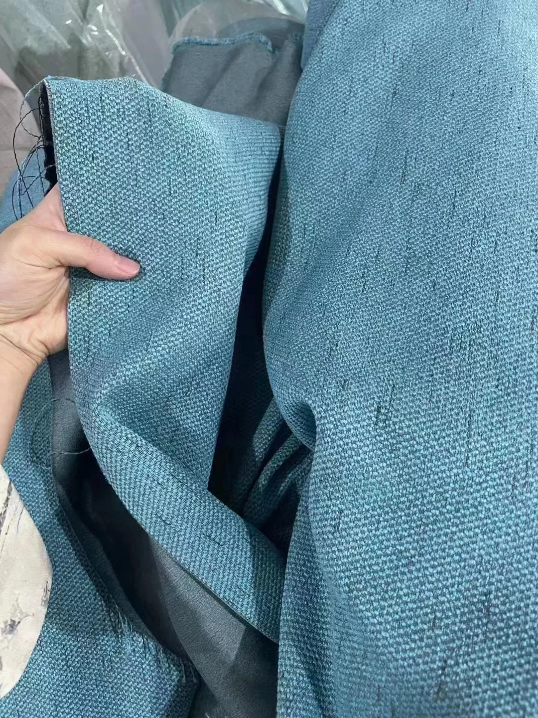 Factory Supply Stock Lot Free Sample Plain Dyed 100% Printing 150cm Pure Linen  Fabric Wholesales